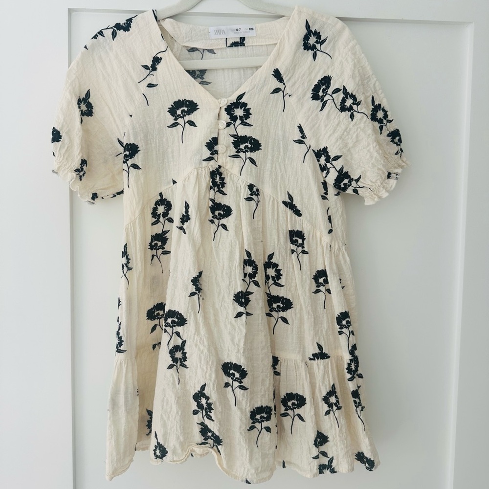 Zara Girls Floral Dress